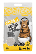 Cookie Cat Premium Bentonite Litter - 10L