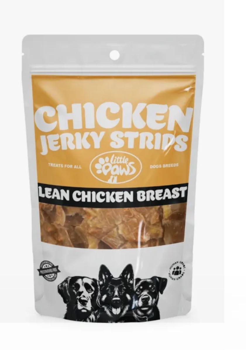 Little Paws - Natural Chicken Jerky Treats - 70G